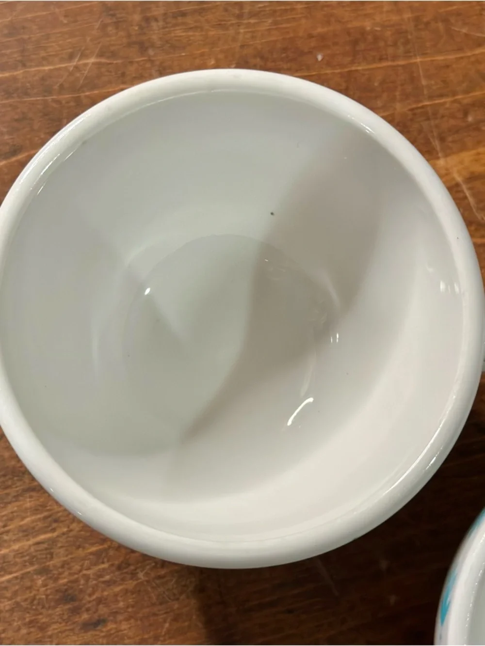 Vintage Shenango China Cups Blue Leaf Restaurant Ware